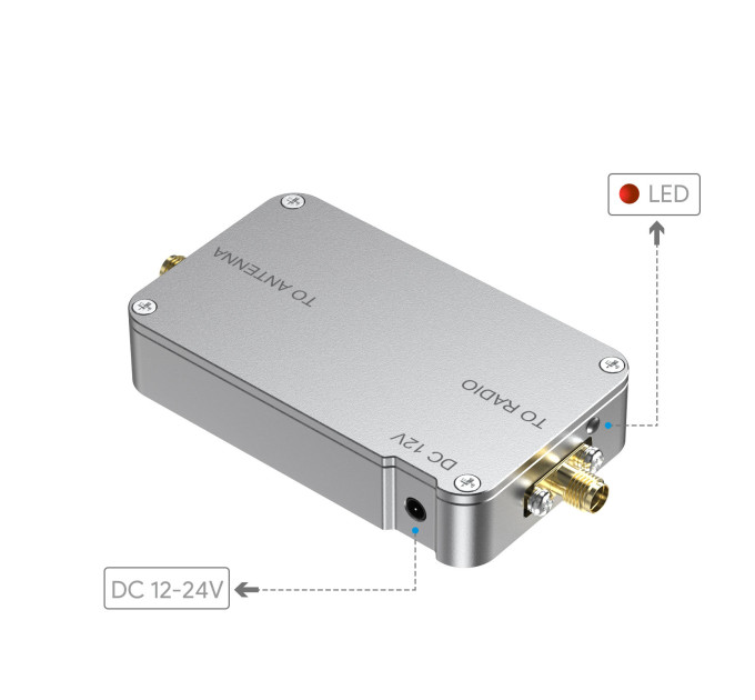 Двунаправленный усилитель Wi-Fi сигнала EDUP EP-AB069 Original 850–930 МГц бустер расширитель вайфай FPV (19234)