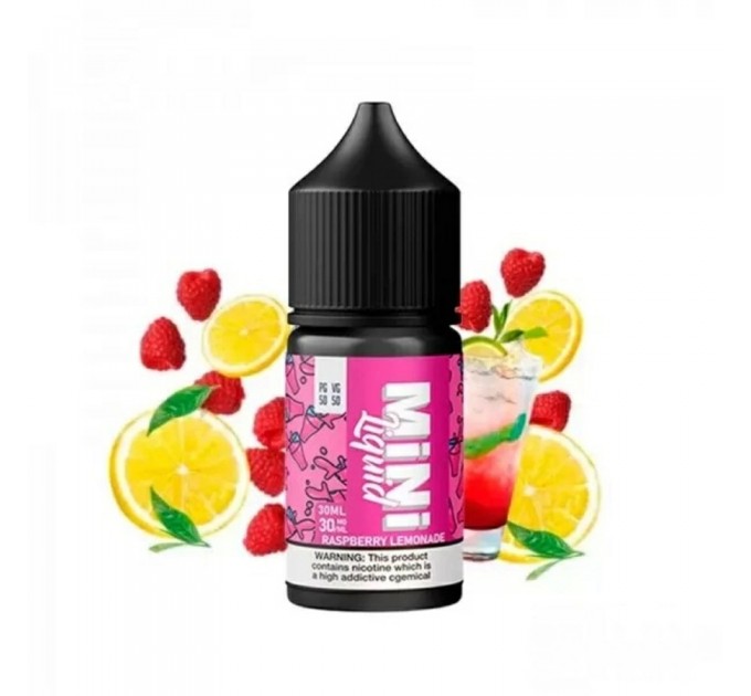 Жидкость для POD систем Mini Liquid Salt Raspberry Lemonade 30 мл 30 мг (Малиновый лимонад)