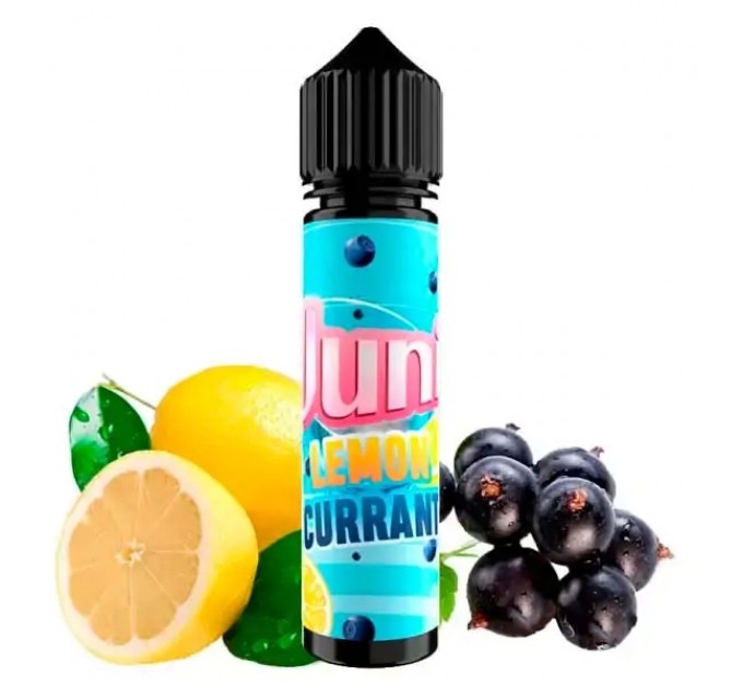 Жидкость для электронных сигарет Juni Lemon Currant 60 мл  0 мг (Смородина Лимон Кислинка Холод)