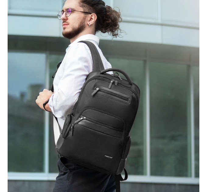 Городской рюкзак Tigernu T-B9022 18л для ноутбука 15.6'' (Black) (17044)