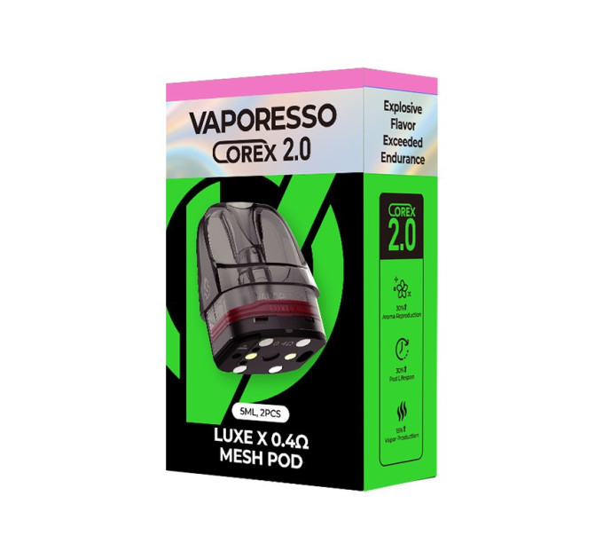 Картридж Vaporesso LUXE X Corex 2.0 5ml Original Coil (Mesh - 0.4 Ом) (16860)