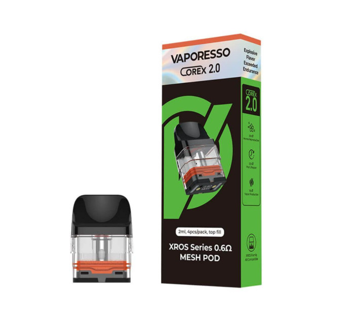 Картридж Vaporesso XROS Corex 2.0 2ml Original Coil (Mesh - 0.6 Ом) (16833)