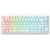 Клавиатура беспроводная магнитная MCHOSE Jet 75 с подсветкой RGB / Раскладка 75%  (White) (19706)