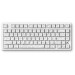 Клавиатура беспроводная магнитная MCHOSE Jet 75 с подсветкой RGB / Раскладка 75%  (White) (19706)