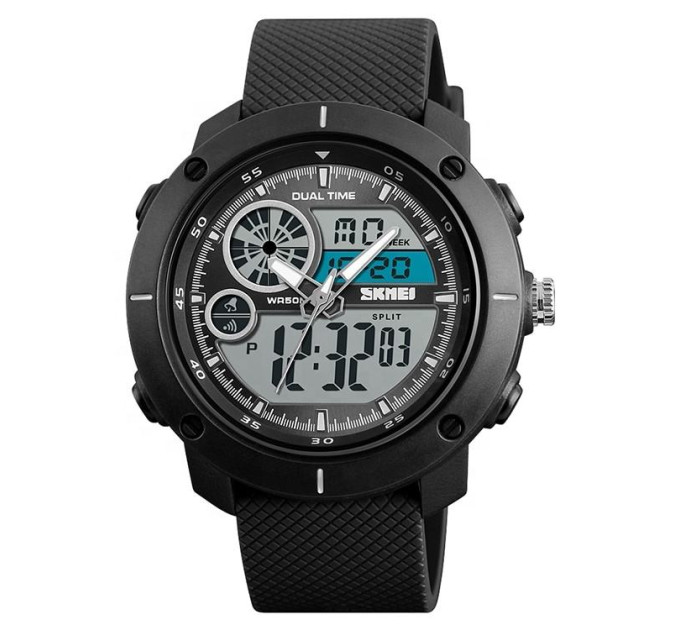 Мужские наручные часы Skmei 1361 Original (Black, 1361BK) (17142)