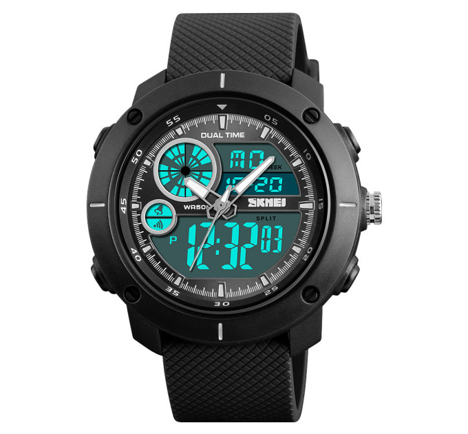 Мужские наручные часы Skmei 1361 Original (Black, 1361BK) (17142)