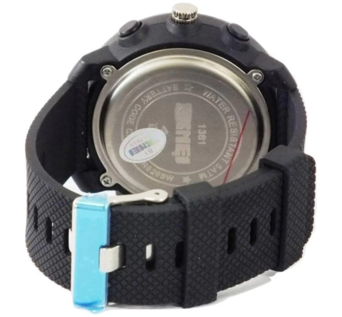 Мужские наручные часы Skmei 1361 Original (Black, 1361BK) (17142)