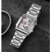Мужские наручные часы Skmei 2206 Original классические спортивные на браслете (Silver White, 2206SIWT) (19156)