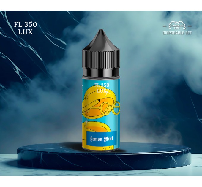 Набор для самозамеса на солевом никотине Flavorlab FL350 LUX 30 мл (Лимон Мята, 0-50 мг) (16476)