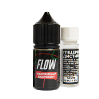 Набор для самозамеса солевой FLOW 30 мл (Watermelon Raspberry Арбуз малина, 0-50 мг)