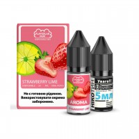 Набор для самозамеса солевой Flavorlab Disposable Puff 10 мл, 0-50 мг Strawberry Lime (Клубника-лайм)