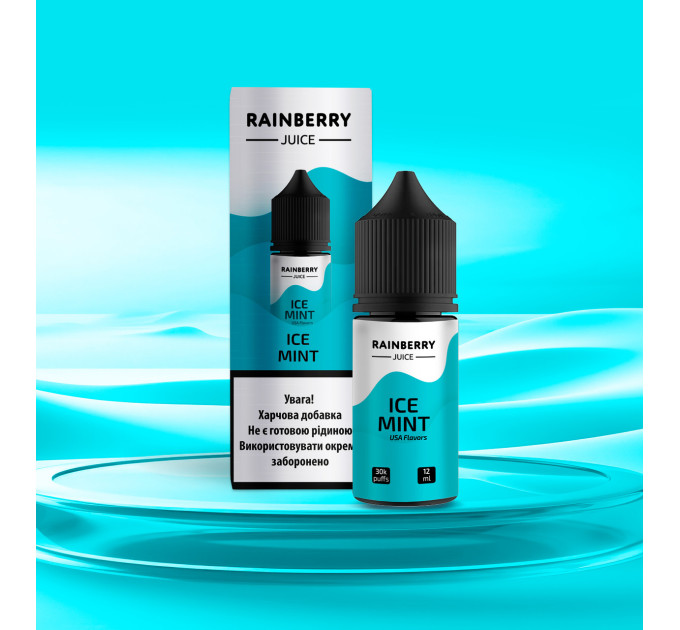 Набор компонентов для самозамеса жидкости на солевом никотине Flavorlab Rainberry Juice 30 мл (Ice Mint Мята, 0-50 мг) (17677)
