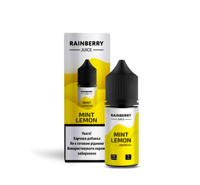 Набор компонентов для самозамеса жидкости на солевом никотине Flavorlab Rainberry Juice 30 мл (Mint Lemon Мята Лимон, 0-50 мг) (17682)
