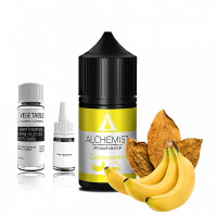 Набор компонентов для самозамеса солевой ALCHEMIST 30 мл (Cubana Banana Табак Банан, 0-50 мг)