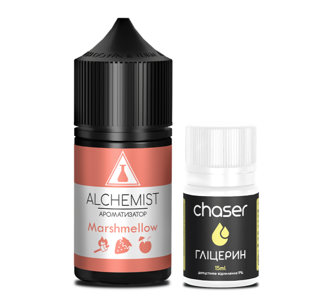 Набор компонентов для самозамеса солевой ALCHEMIST 30 мл (Marshmellow Маршмеллоу, 0-50 мг) (18091)