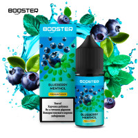 Набор компонентов для самозамеса солевой BOOSTER 30 мл (Blueberry Menthol, Черника Ментол 0-50 мг)