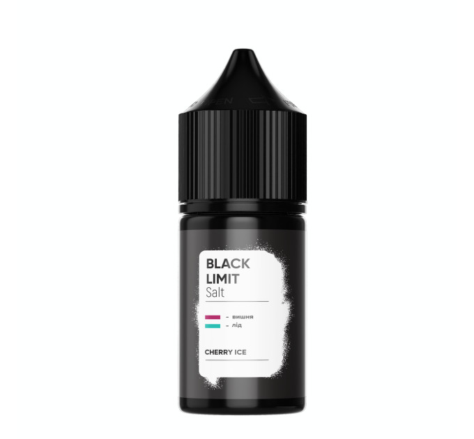 Набор компонентов для самозамеса солевой Black Limit 30 мл (Cherry Ice, вишня лёд 0-65 мг) (18272)