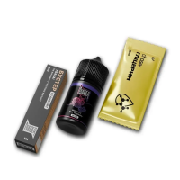 Набор компонентов для самозамеса солевой CHASER Black Ultra 30 мл (BLACKBERRY SOUR RASPBERRY Ежевика Кислая Малина, 0-50 мг)