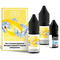 Набор компонентов для самозамеса солевой Flavorlab Disposable Puff 10 мл (Banana ice Банановый лед, 0-65 мг)