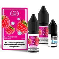 Набор компонентов для самозамеса солевой Flavorlab Disposable Puff 30 мл (Raspberry ice, Малиновый лед 0-50 мг)