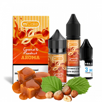 Набор компонентов для самозамеса солевой Flavorlab M-Cake 30 мл (Caramel Hazelnuts, Карамель Фундук 0-65 мг)