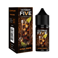 Набор компонентов для самозамеса солевой Octobar Five Limeted Edition 30 мл (Куба Либре, 0-50 мг)