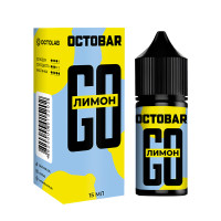 Набор компонентов для самозамеса солевой Octobar GO 30 мл (Лимон, 0-50 мг)