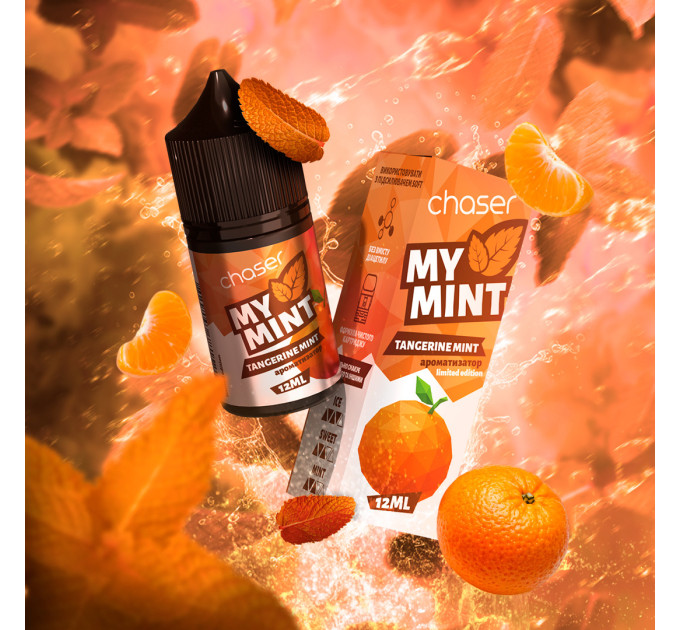 Набор компонентов для самозамеса солевой заправки CHASER MY MINT 30 мл (Tangerine Mint, Мандарин мята 0-50 мг) (19046)