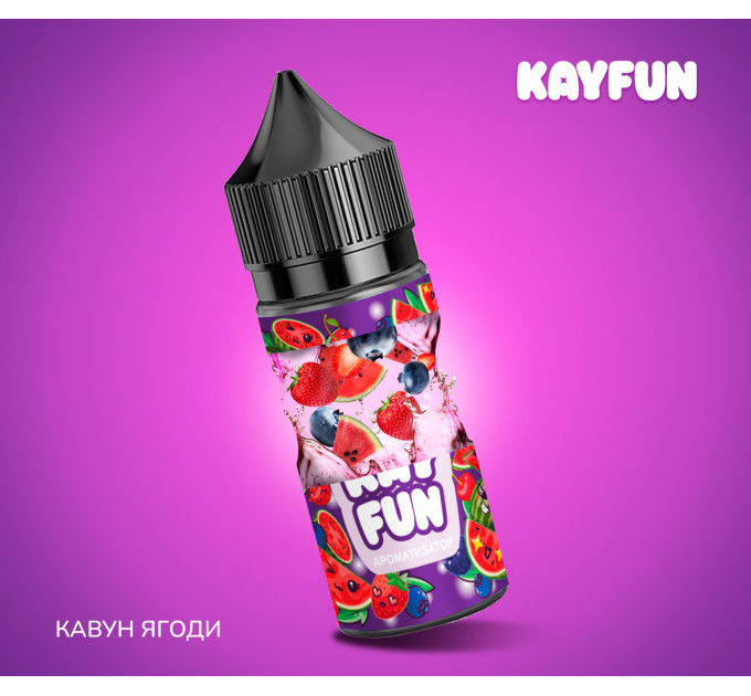 Набор компонентов для самозамеса солевой заправки Flavorlab Kayfun 30 мл (Арбуз Ягоды, 0-65 мг) (18726)