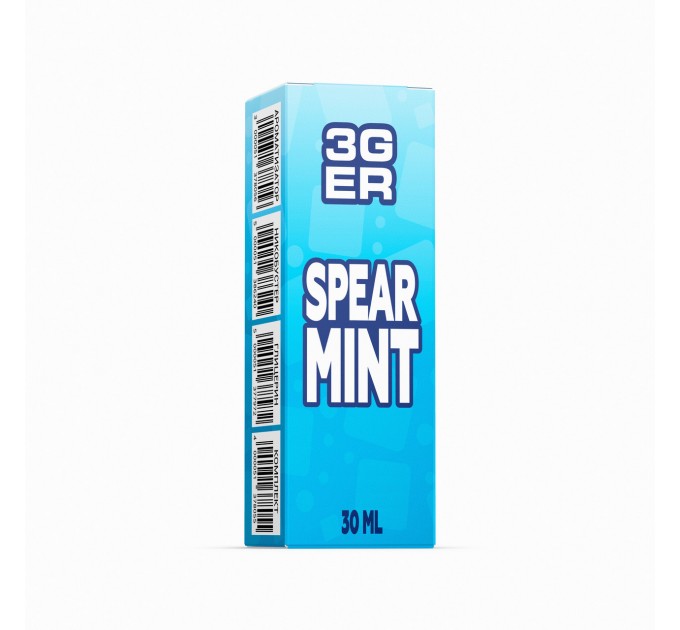 Набор компонентов заправки для самозамеса на солевом никотине 3GER 30 мл (Spearmint, 0-50 мг) (15589)