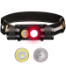 Налобный фонарик Sofirn H25LR аккумуляторный светодиодный фонарь с красным светом (Black) (19275)