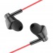 Навушники вакуумні (вкладиші) провідні Ufeeling U-16 (Red Black)