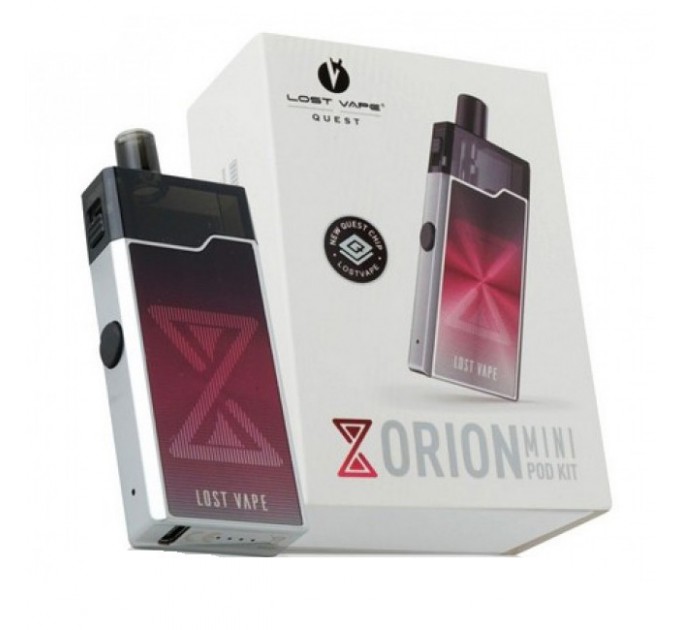 Підсистема Lost Vape Orion Mini Pod 800mAh 3ml Original Kit (Silver Black)