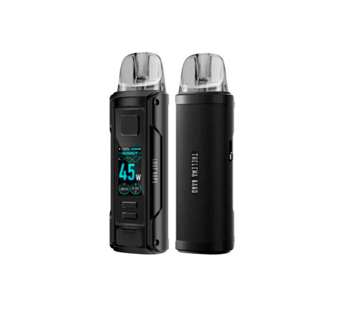Под-система Lost Vape Thelema Nano 45W Pod 1500mAh 3ml электронная сигарета Original Kit (Midnight Black) (19189)