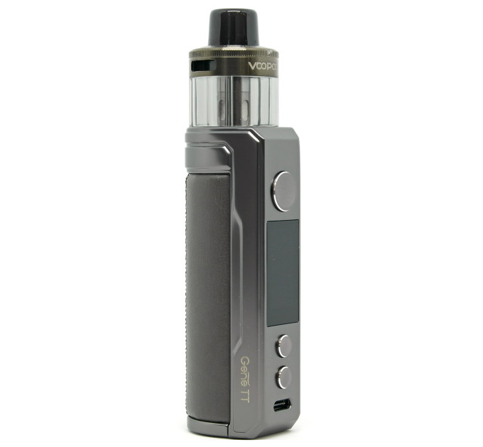 Под-система POD System VOOPOO Drag S2 60W Pod 2500mAh 5ml DTL Version Original Kit (Gray Metal) (17713)
