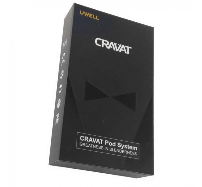 Под-система Uwell CRAVAT Original Pod System 300mAh 1.5ml (Silver)