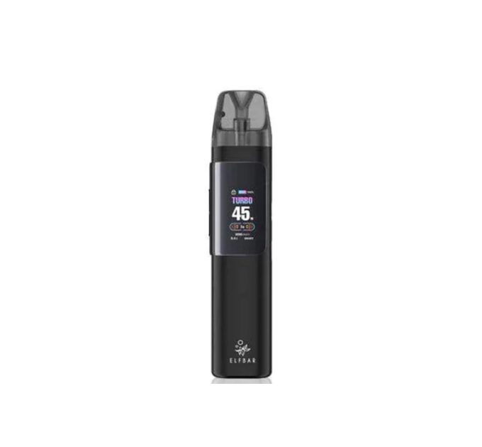 Под-система электронная сигарета Elf Bar ELFX Pro 45W Pod 1200mAh 3ml Original Kit (Black) (17864)