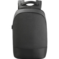 Рюкзак городской Tigernu T-B3595 19л с USB для ноутбука 15.6'' (Black Grey)