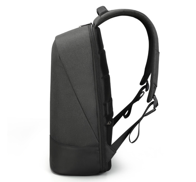 Рюкзак городской Tigernu T-B3595 19л с USB для ноутбука 15.6'' (Black Grey) (17053)