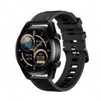 Смарт-часы LEMFO WS-11 Original силиконовый ремешок (Black Black)