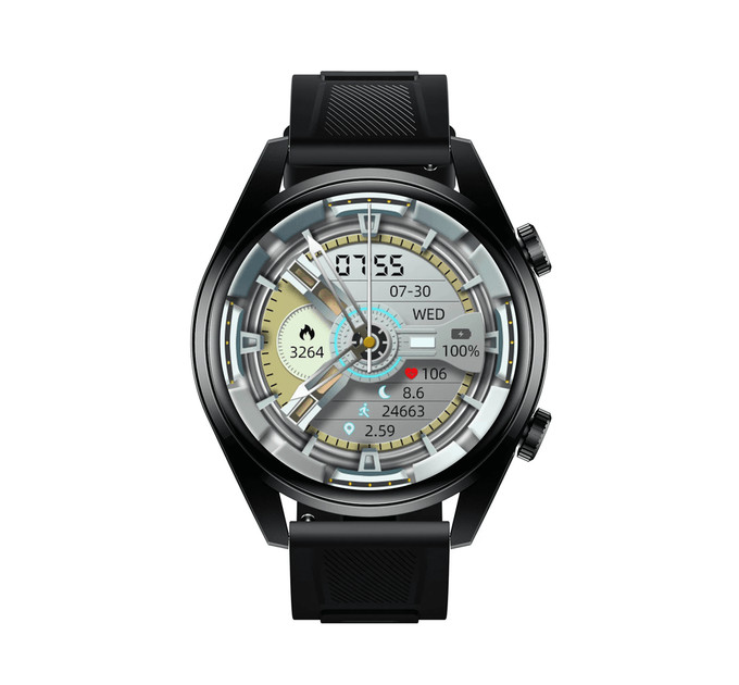 Смарт-часы LEMFO WS-11 Original силиконовый ремешок (Black Black) (16349)