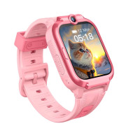 Смарт-часы детские Wonlex CT28 часы-телефон с видеозвонком GPS WI-FI и SIM-картой Original (Pink)