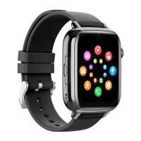 Смарт-часы детские Wonlex KT34  камерой WI-FI GPS SIM-карта Original силиконовый ремешок (Black)