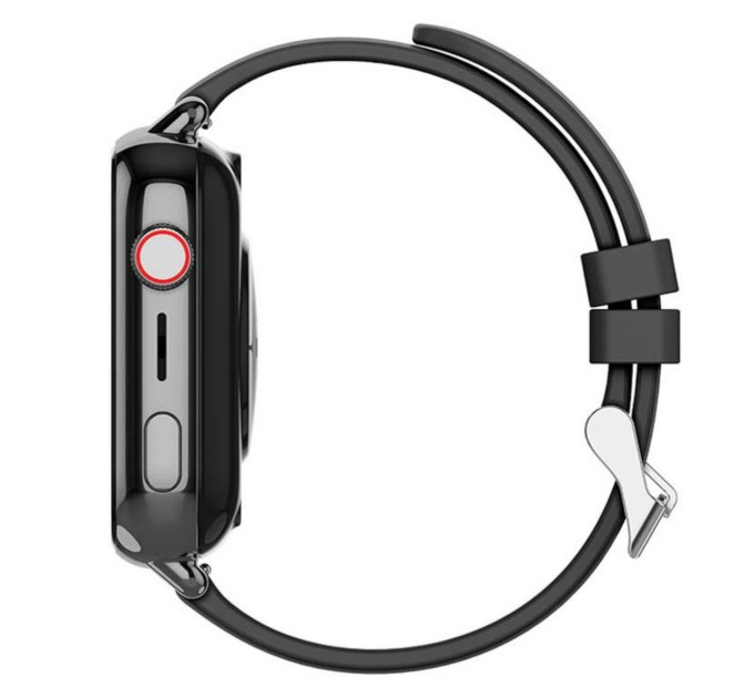 Смарт-часы детские Wonlex KT34  камерой WI-FI GPS SIM-карта Original силиконовый ремешок (Black) (17777)