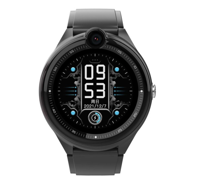 Смарт-часы детские с видеозвонком Wonlex KT26 Original WI-FI GPS SIM-карта (Black) (18343)