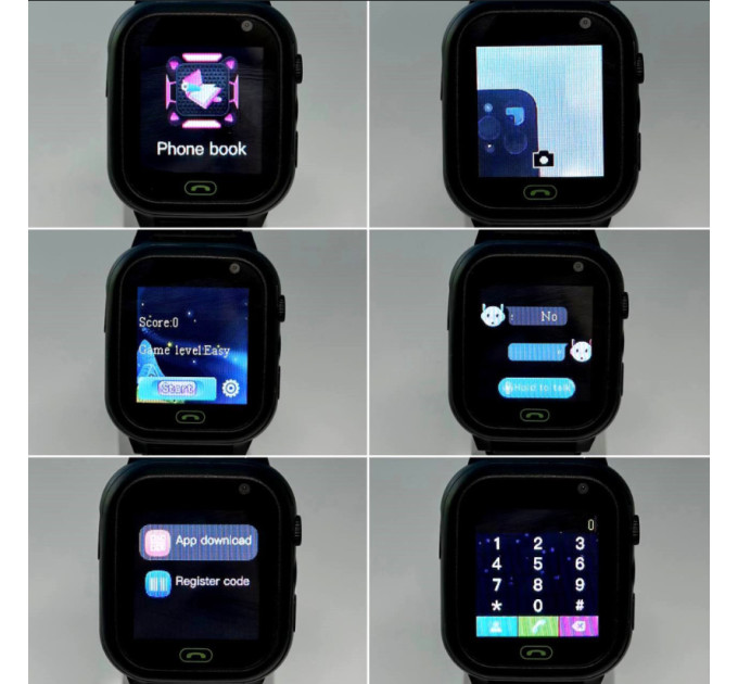 Смарт часы-телефон детские C005 с камерой GPS SIM-карта (Blue) (18332)