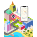 Смарт часы-телефон детские Wonlex KT22S 4G камера прослушка геозона WI-FI GPS SIM Original (Grey) (17001)
