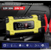 Зарядное устройство автомобильное 12V/24V Foxsur FBC122410E Автоматическое импульсное с функцией восстановления (Yellow) (19432)