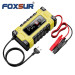Зарядное устройство автомобильное 12V/24V Foxsur FBC122410E Автоматическое импульсное с функцией восстановления (Yellow) (19432)