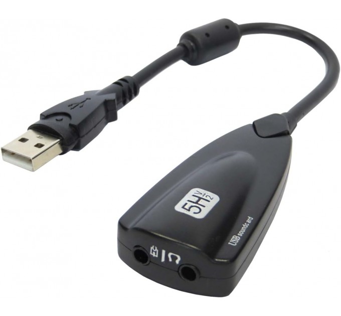 Звуковая карта 7.1 USB QTS-008 (Black) (16161)